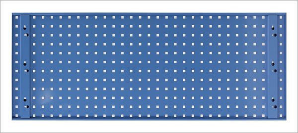 Tôle perforée ADB, L 1177 x l 456 mm, coloris : bleu, RAL 5012, 23098