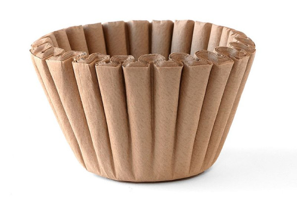 Papier filtre pour panier Saro pour machines à café, non blanchi, 39-1005