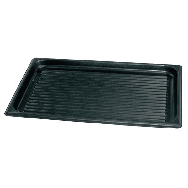 Plaque à pâtisserie GN Vogue avec revêtement antiadhésif, rainurée, S372