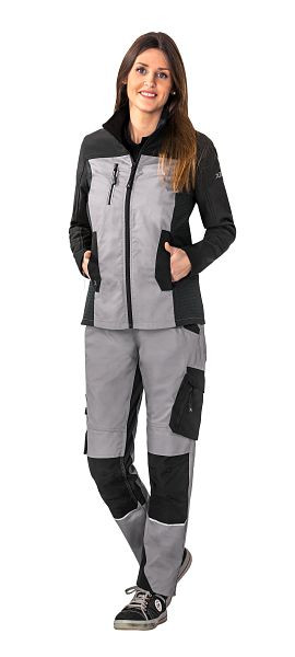 Veste hybride femme Planam Norit, zinc/noir, taille 54, 6516054