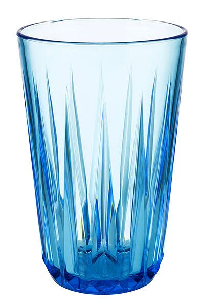 Gobelet APS -CRYSTAL-, Ø 8 cm, hauteur : 12,5 cm, Tritan, bleu, 0,3 litre, paquet de 48, 10514