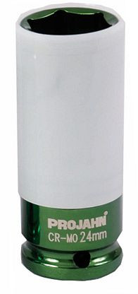 Douille impact Projahn 1/2" profonde pour jantes aluminium 24 mm, 382024