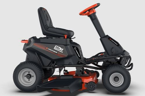 Tondeuse autoportée à batterie Yard Force 56 volts 96 cm chargeur 52 Ah, ProRiderE559
