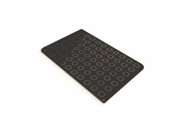 Macarons tapis silicone Schneider, 600x400 mm, hauteur 1,5 mm, Ø 40 mm, 115165