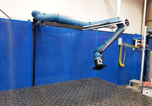 Bras d'extraction DENIOS avec joints externes 4,0 m, 172577
