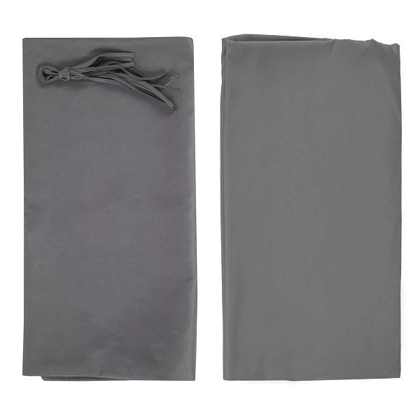 Couverture de remplacement Mendler pour pergola de toit pavillon Baia 3x4m, gris, 65459