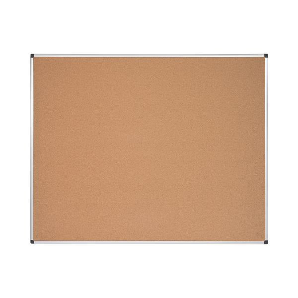 Tableau en liège Bi-Office Maya avec cadre en aluminium et dos en métal 180x120cm, CA271170