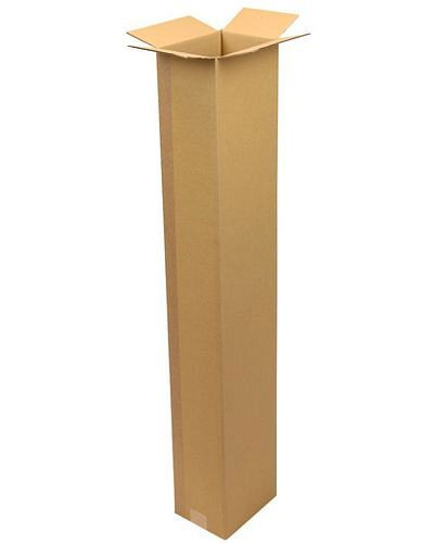 Boîte pliante en carton ondulé TransPak 1 paroi, dimensions intérieures 200 x 150 x 1100 mm, format B0, qualité 1.20B, paquet : 20 pièces, 299215