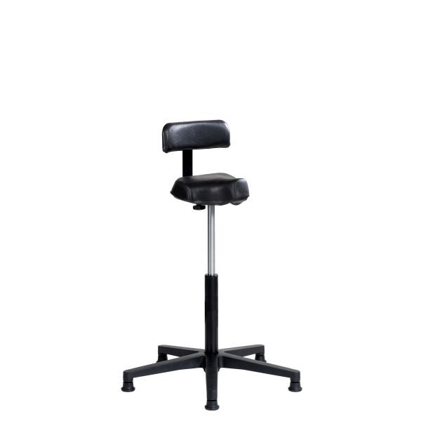 Aide à la verticalisation SOFAME LM 2029 avec patin, hauteur d'assise 57-81 cm, piètement en polyamide, avec dossier, W050020011