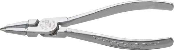 Pince Hazet pour circlips, standard : DIN 5256 forme C, surface : chromée, pointe gris acier, longueur : 140 mm, 1846A-1