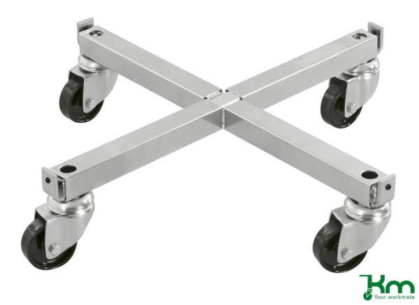 Support Kongamek à roulettes pour poubelle 115L, KM115HS