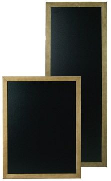 Tableau d'écriture Contacto, 56x120cm, teck, 7683/120