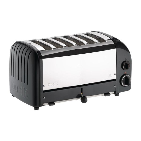 Grille-pain Dualit 60145 noir 6 fentes, E267