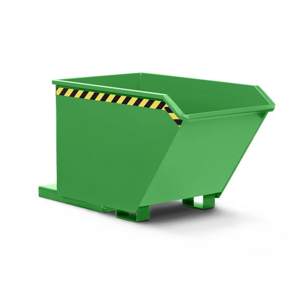 Benne universelle RR Industrietechnik, RUK-60, RAL 6018 jaune-vert, 0,6 cbm, 120100305