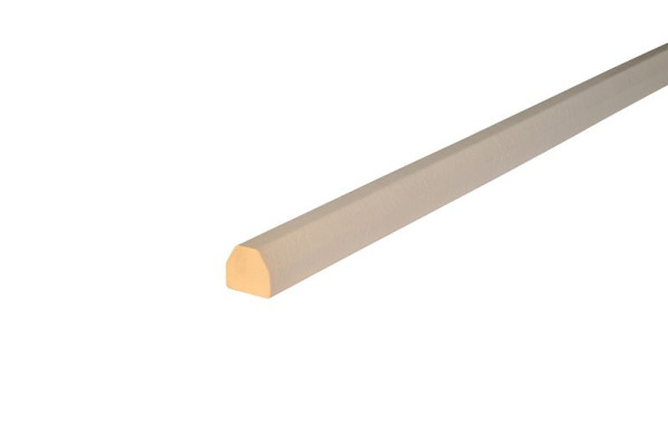 Protection de surface Knuffi, profil d'avertissement et de protection type CC, blanc, 1 mètre, PC-14312