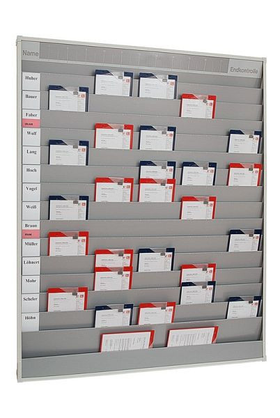 Planificateur d'atelier Eichner large pour ateliers automobiles, dimensions : 1 580 x 1 757 mm, 9019-00590
