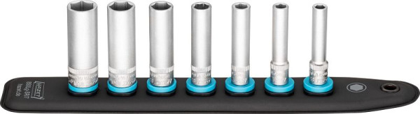 Hazet SmartRail Carré à 7 fentes 6,3 mm (1/4") Profil de traction hexagonal extérieur 5,5 6 7 8 10 12 13 Nombre d'outils : 7 850LG-SR/7