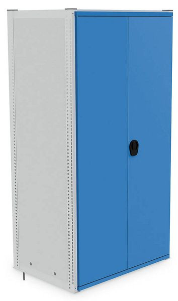 Bedrunka+Hirth Module 3, 1000, 2x cadre de support, 1x paroi arrière, 2x cloison de séparation, 1x portes battantes, 2x étagère pleine, 4x étagère, 1049 x 733 x 2030 mm, SRK03