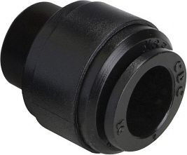 temporisateur B-VK-6-KU-H2O, raccord de verrouillage en plastique, pour eau, UE : 10 pièces, 03080295