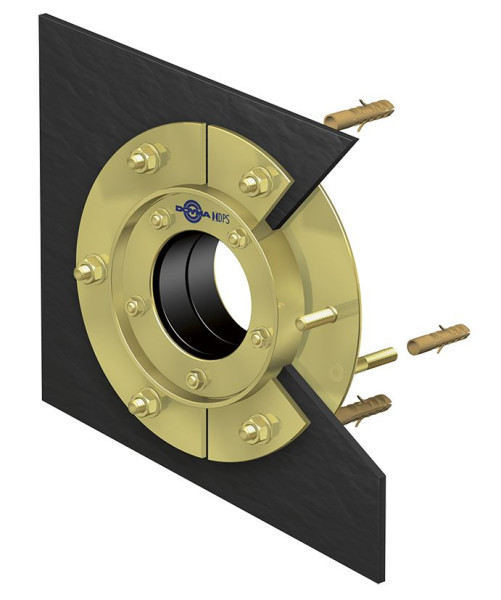 Insert d'étanchéité DOYMA Curaflex C/2/SD/5 avec DPS DN 125, pour 58,0 - 67,0 GGV / EPDM, 103506312500