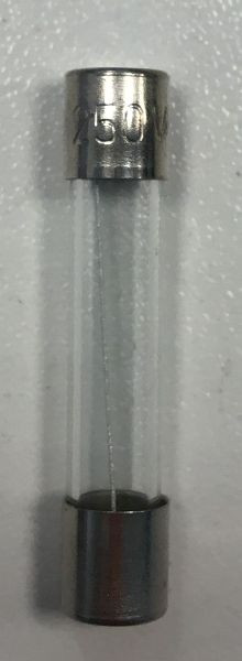 Fusible fin ELMAG 32 x 6,3 mm / 1A (lent) pour HY 180/4, 9709143