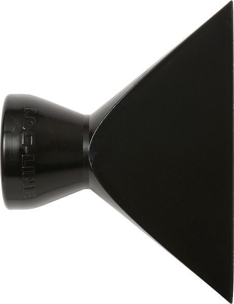 Loc-Line Flachdüse 63mm schwarz, VE: 20 Stück, L59871S