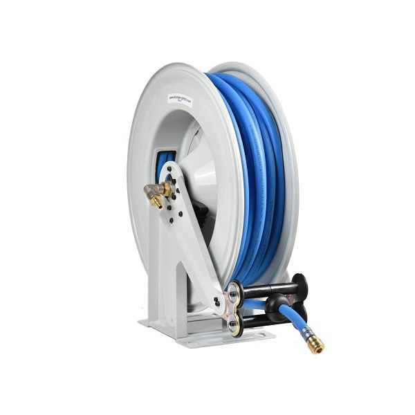 Enrouleur de tuyau Ebinger OSM 500, boîtier en acier peint, fluide : air comprimé, 1.500.103