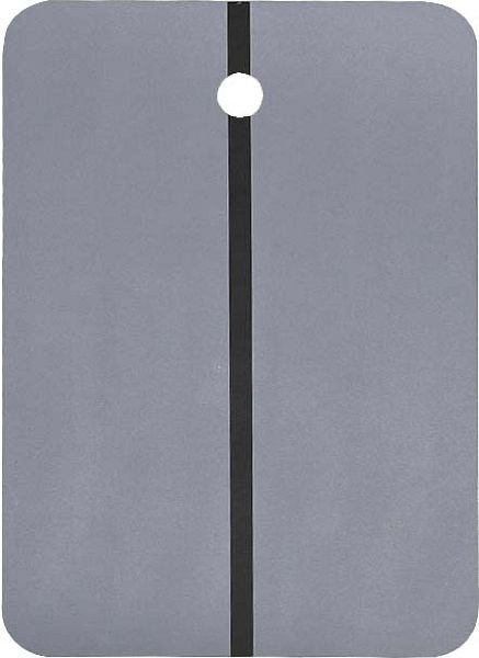 Carte d'échantillons de couleurs Kunzer gris moyen, métal 148 x 105 x 0,017 mm, boîte de 100 pièces, 7FMK02