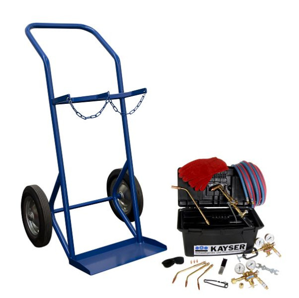Kit complet ELMAG AUTOGEN - sans bouteilles de gaz, coffret de montage KE 17/5m - set / 50 l, 57279
