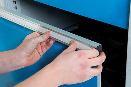 Bedrunka+Hirth Bandes de repérage avec couvercle transparent, à insérer pour R 36-24, 01.100.007-1
