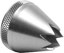 Oeillet décoratif Schneider rainuré, 9,7 mm, 152671