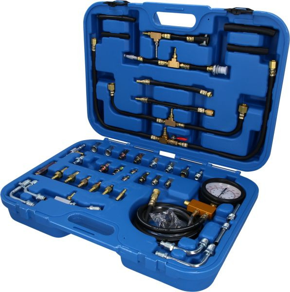 Brilliant Tools Testeur de Pression de Carburant Set 0 - 10 Bar 44 Pièces BT581400