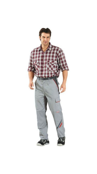 Pantalon Planam Highline, zinc/ardoise/rouge, taille 42, 2321042