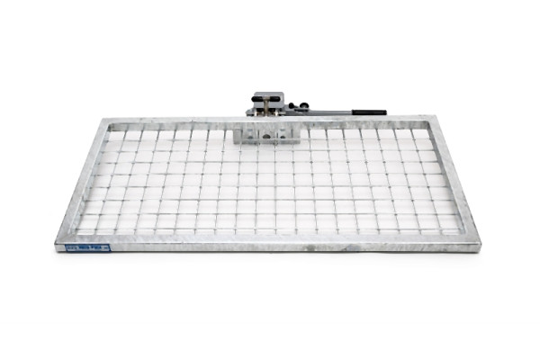 Porte-bagages arrière Optimal, abaissable avec dégagement rapide en taille 1000 x 500 x 35 mm (grille plate), 900343