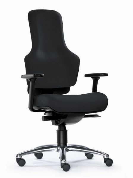 SITWELL Ortholetic Balance, noir, chaise de bureau sans accoudoirs, SY-13.100-M-75-109-00-44-10