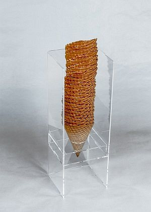 Silo à glace GEPPETTO pour Wunderwaffel, en plexiglas transparent, 94028-1