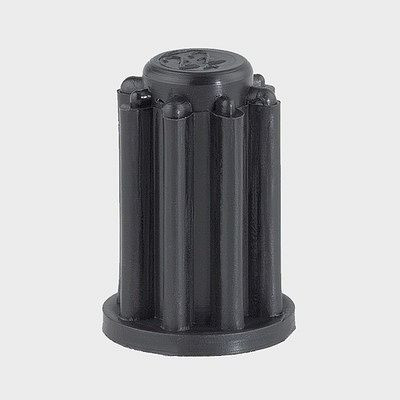 Manchon plastique TENTE-ROLLEN, rond, axe Ø: 20 mm, R20-20x36 / 11