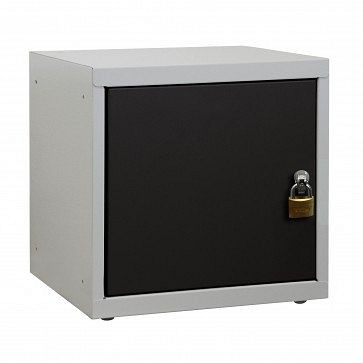 Casier pour objets de valeur ADB, dimensions du corps LxlxH 400x400x400 mm, couleur du corps : gris, RAL 7016, 41206