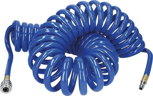 Tuyau d'air comprimé spiralé Kunzer PE, longueur 10 m, 7SDS10