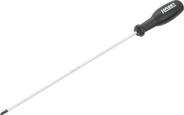 Tournevis trinamic Hazet, profil Phillips PH, PH1, version extra longue, lame ronde, ouverture de clé : PH1, 803LG-PH1
