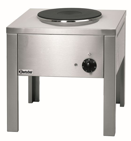 Cuisinière à tabouret Bartscher, 300 mm, acier chrome-nickel, 105343