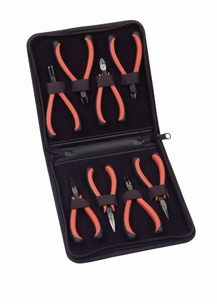 Jeu de pinces électroniques Bahco, 8 pièces, ergo, 9733