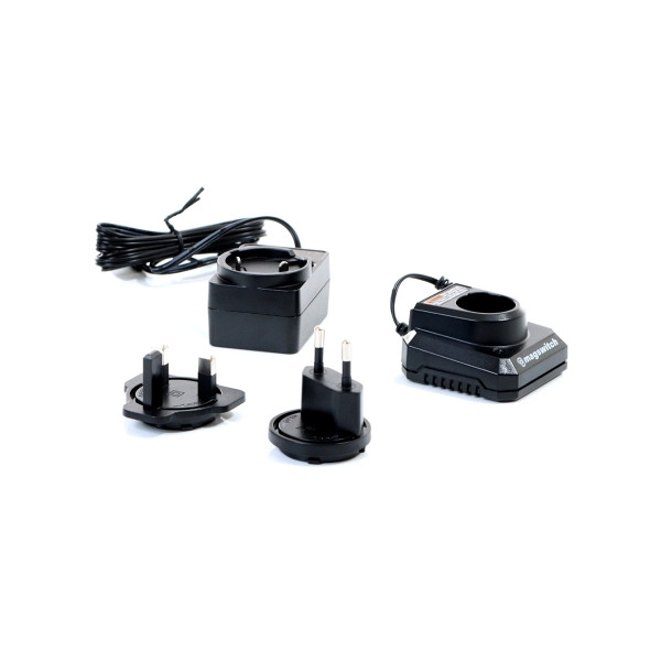 Chargeur de batterie ELMAG pour batteries lithium-ion, pour élévateur manuel MAGSWITCH 60-CE, 9000181