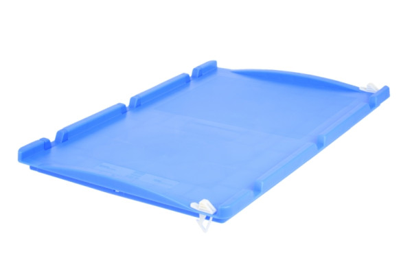 Jeu de couvercles Bito /ASDV64 600x400 bleu avec roulement enfichable et serrure ASDV, C0320-0010