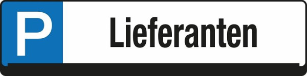 Panneau de réservation de stationnement Eichner, texte : vendeurs, 9219-00280
