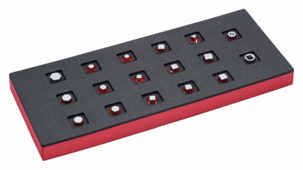 Bahco 1/3 douille de bouchon de vidange d'huile 17pc FF1E5009