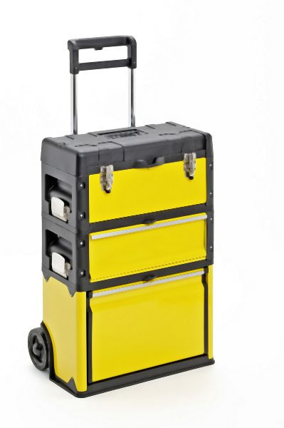 Chariot à outils Metra, 3 compartiments 1k.1.1 jaune, 10501