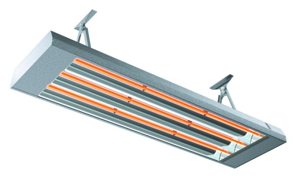 Schultze InduStrip IHS4500, spot industriel IR pour hall, 4500W 400V 3N, IP44, IR IHS4500