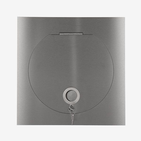 Porte d'insertion HKW SUPERIOR SQUARE, acier inoxydable, 9024