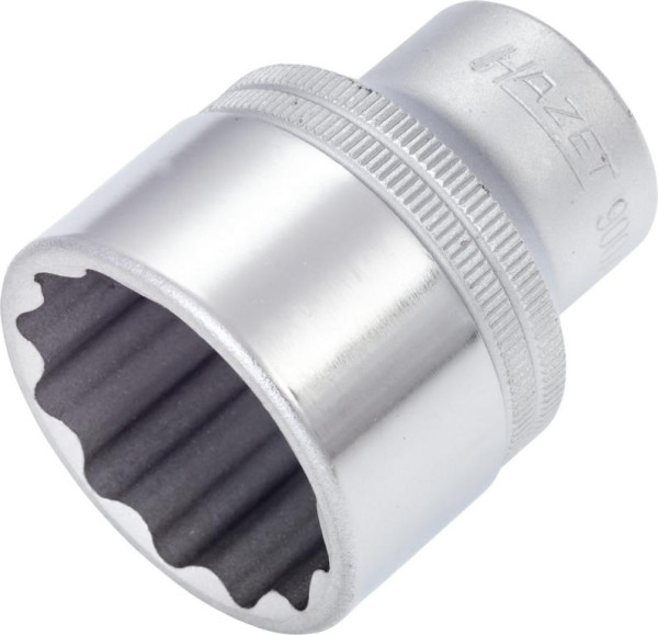 Douille Hazet, Bi-Hex, carré creux 12,5 mm (1/2"), profil de traction extérieur double hexagonal, 1,1/4", 900AZ-1,1/4